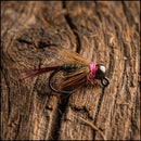Tungsten Bead Barbless Jig Red Dart